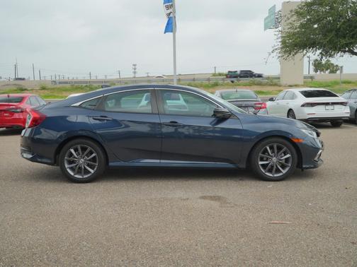 Cosmic Blue Metallic 2020 Honda Civic EX