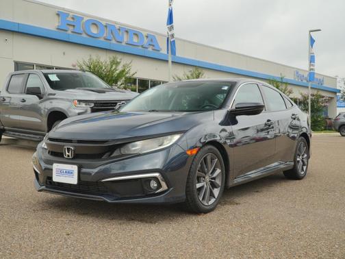 Cosmic Blue Metallic 2020 Honda Civic EX