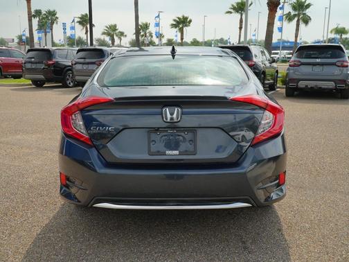 Cosmic Blue Metallic 2020 Honda Civic EX