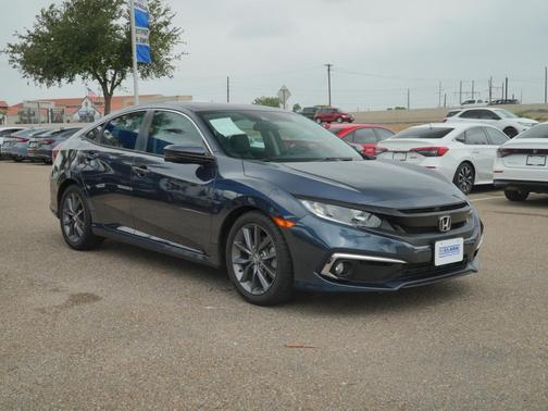 Cosmic Blue Metallic 2020 Honda Civic EX