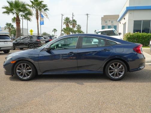 Cosmic Blue Metallic 2020 Honda Civic EX