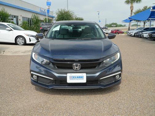 Cosmic Blue Metallic 2020 Honda Civic EX
