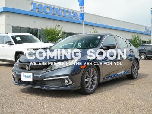 Cosmic Blue Metallic 2020 Honda Civic EX
