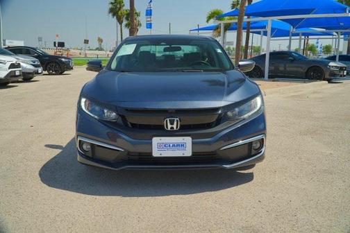 Cosmic Blue Metallic 2020 Honda Civic EX