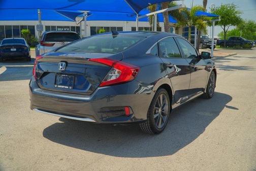 Cosmic Blue Metallic 2020 Honda Civic EX