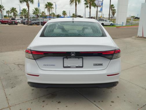 Platinum White Pearl 2026 Honda Accord LX 1.5T