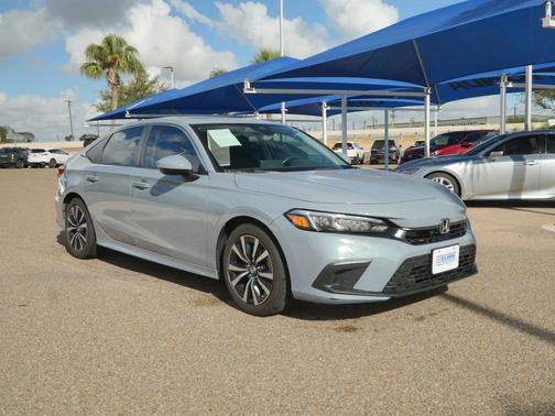 Sonic Gray Pearl 2024 Honda Civic EX