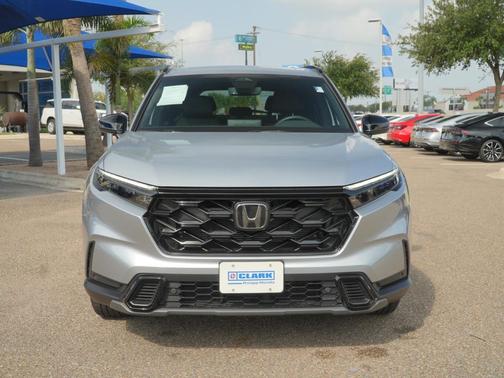 Solar Silver Metallic 2026 Honda CR-V Hybrid Sport-L FWD