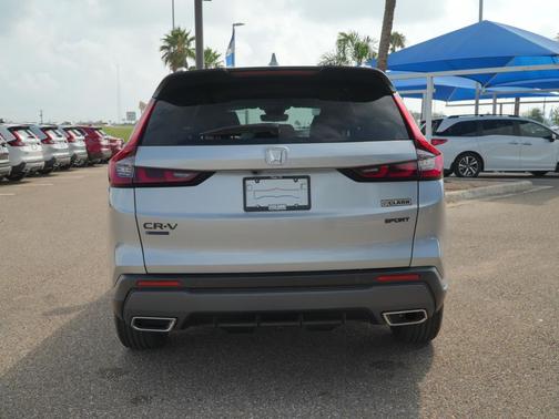 Solar Silver Metallic 2026 Honda CR-V Hybrid Sport-L FWD