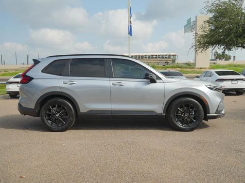 Solar Silver Metallic 2026 Honda CR-V Hybrid Sport-L FWD