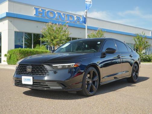 Crystal Black Pearl 2024 Honda Accord Hybrid Sport-L