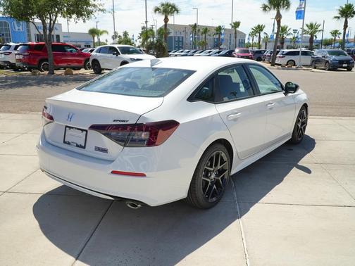 Platinum White Pearl 2026 Honda Civic Sport