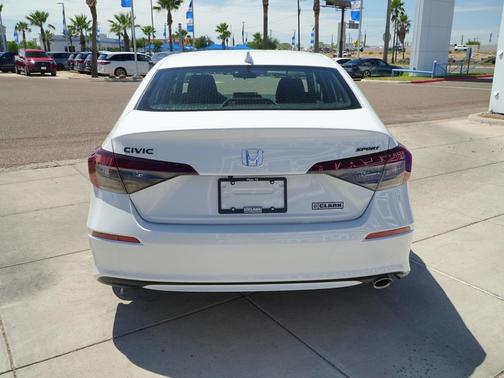 Platinum White Pearl 2026 Honda Civic Sport