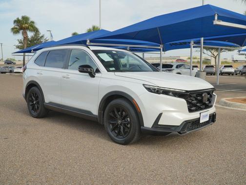 Platinum White Pearl 2024 Honda CR-V Hybrid Sport FWD