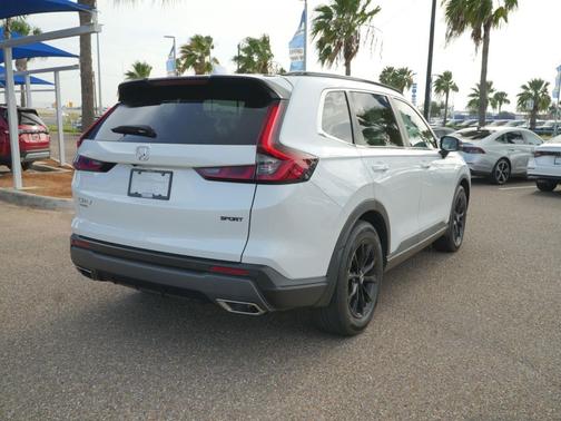 Platinum White Pearl 2024 Honda CR-V Hybrid Sport FWD