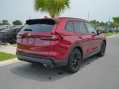 Radiant Red Metallic 2026 Honda CR-V Hybrid Sport-L FWD