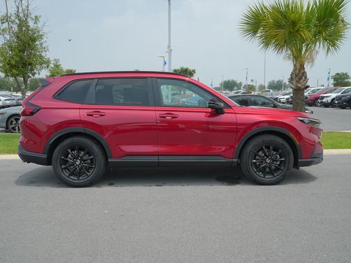 Radiant Red Metallic 2026 Honda CR-V Hybrid Sport-L FWD