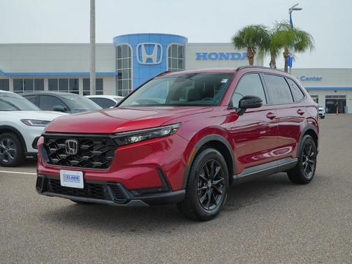 Radiant Red Metallic 2026 Honda CR-V Hybrid Sport-L FWD