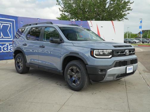 Sonic Gray Pearl 2026 Honda Passport AWD RTL Towing