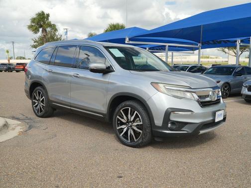 Lunar Silver Metallic 2020 Honda Pilot AWD Elite