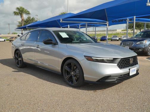 Lunar Silver Metallic 2023 Honda Accord Hybrid Sport-L
