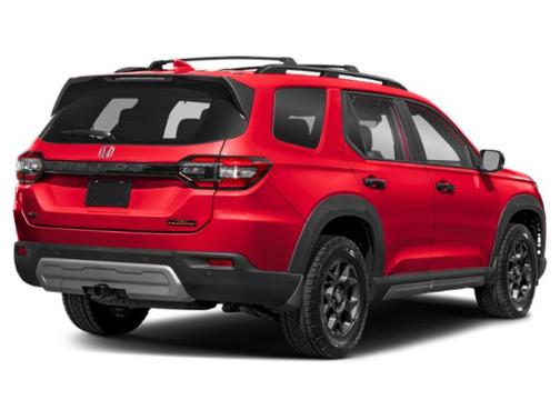 Radiant Red Metallic II 2025 Honda Pilot TrailSport