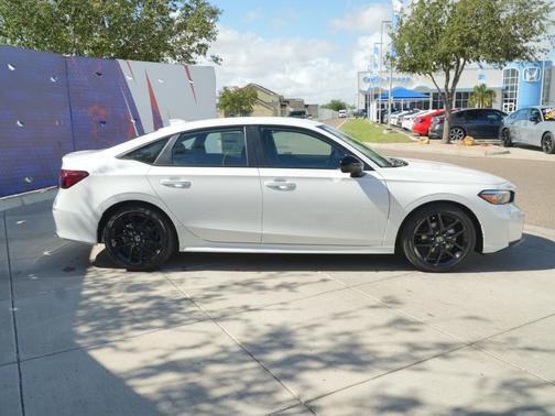 Platinum White Pearl 2026 Honda Civic Sport