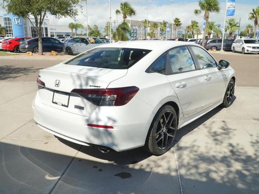 Platinum White Pearl 2026 Honda Civic Sport