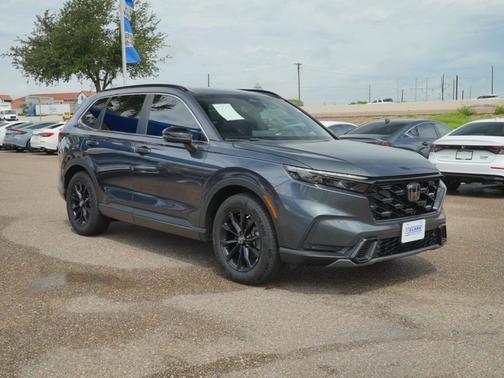Meteorite Gray Metallic 2024 Honda CR-V Hybrid Sport FWD