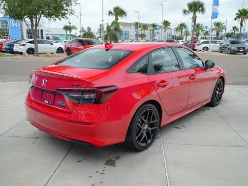 Rallye Red 2026 Honda Civic Hybrid Sport