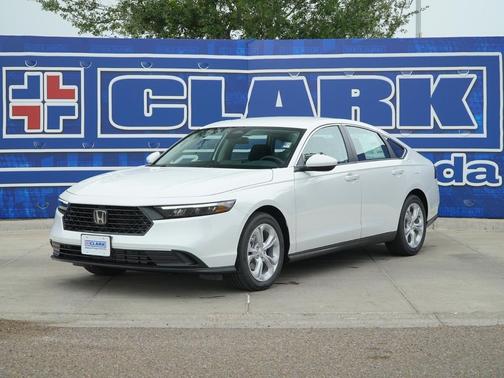 Platinum White Pearl 2026 Honda Accord LX 1.5T