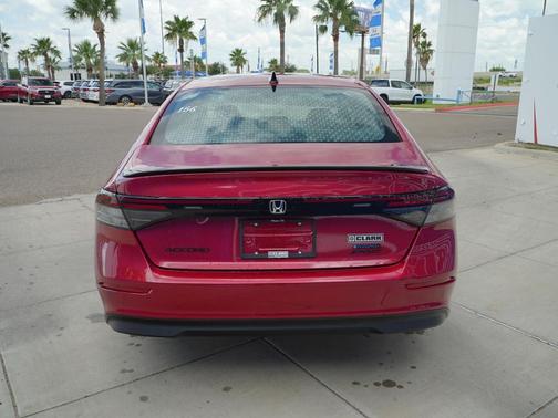 Radiant Red Metallic 2026 Honda Accord Hybrid Sport