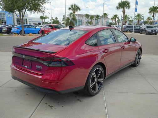 Radiant Red Metallic 2026 Honda Accord Hybrid Sport