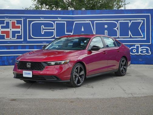 Radiant Red Metallic 2026 Honda Accord Hybrid Sport