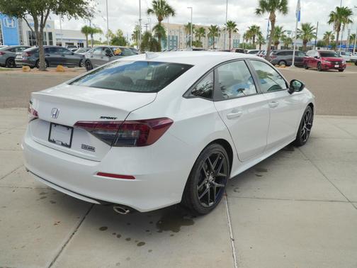 Platinum White Pearl 2026 Honda Civic Sport