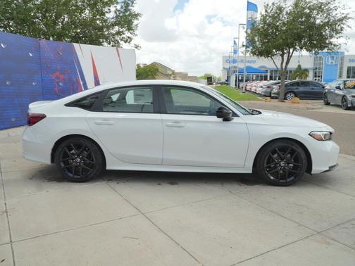 Platinum White Pearl 2026 Honda Civic Sport
