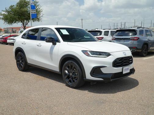 Platinum White Pearl 2023 Honda HR-V 2WD Sport