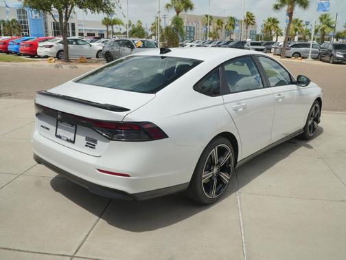 Platinum White Pearl 2026 Honda Accord Hybrid Sport
