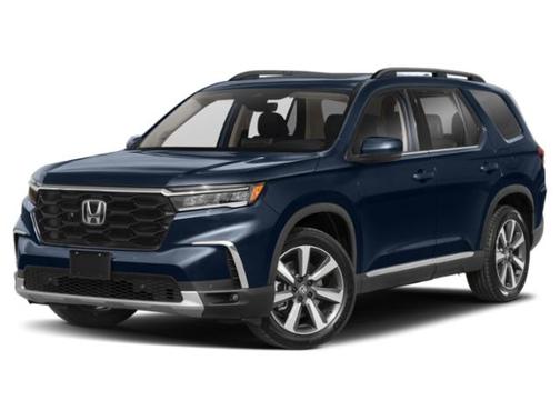 Obsidian Blue Pearl 2023 Honda Pilot 2WD EX-L 7 Passenger