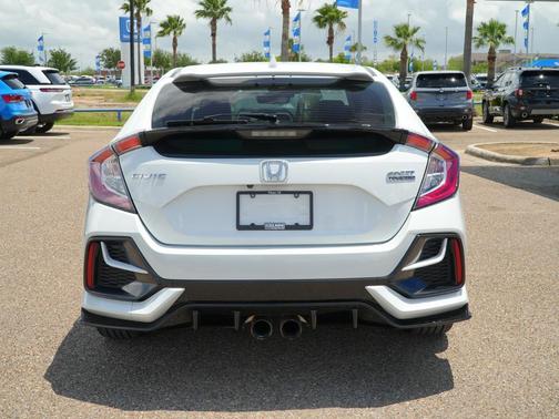 Platinum White Pearl 2021 Honda Civic Sport Touring