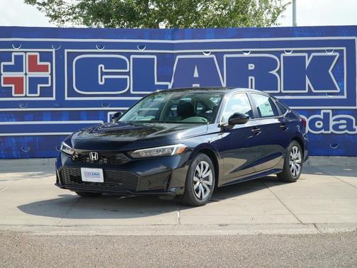 Crystal Black Pearl 2026 Honda Civic LX