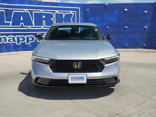 Solar Silver Metallic 2026 Honda Accord Hybrid Sport-L