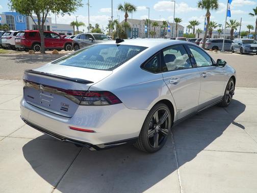 Solar Silver Metallic 2026 Honda Accord Hybrid Sport-L