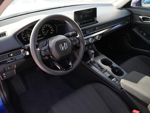 Aegean Blue Metallic 2024 Honda Civic LX