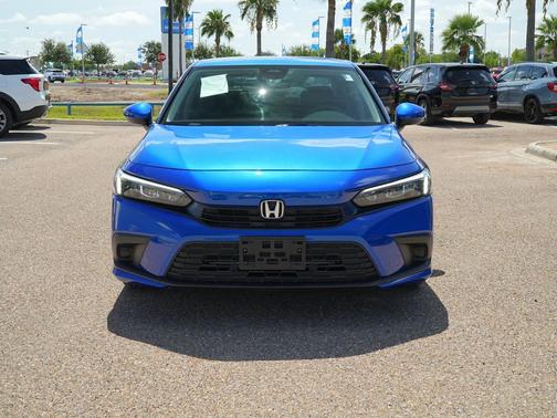 Aegean Blue Metallic 2024 Honda Civic LX
