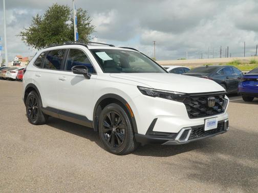 Platinum White Pearl 2024 Honda CR-V Hybrid Sport Touring AWD