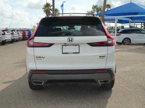Platinum White Pearl 2024 Honda CR-V Hybrid Sport Touring AWD