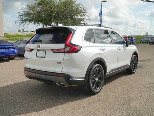 Platinum White Pearl 2024 Honda CR-V Hybrid Sport Touring AWD