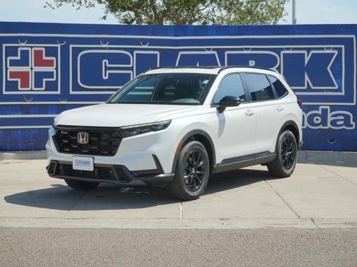 Platinum White Pearl 2026 Honda CR-V Hybrid Sport-L FWD