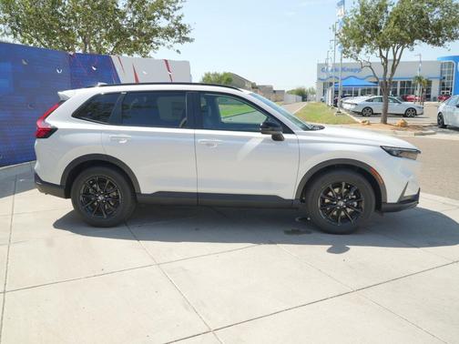 Platinum White Pearl 2026 Honda CR-V Hybrid Sport-L FWD